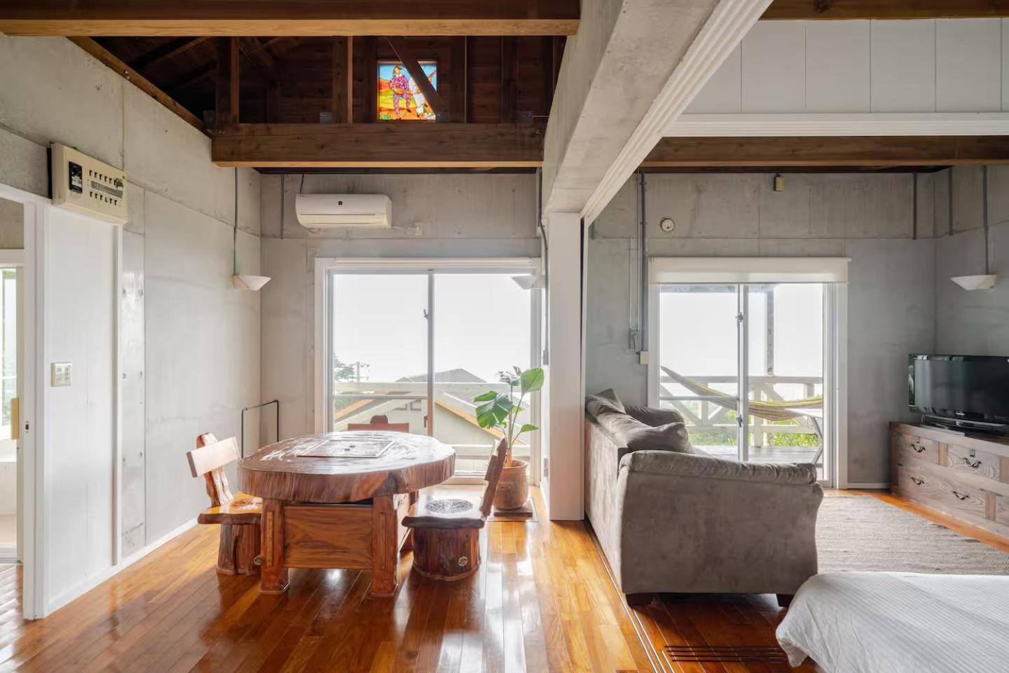 พานอรามา โอเชียน วิว คอตเทจ Villa โมโตบุ ภายนอก รูปภาพ