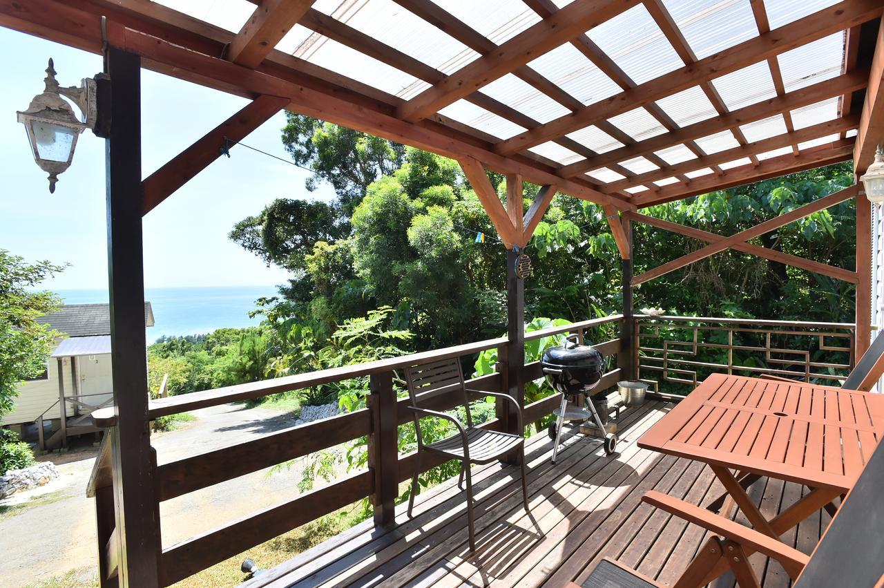 พานอรามา โอเชียน วิว คอตเทจ Villa โมโตบุ ภายนอก รูปภาพ