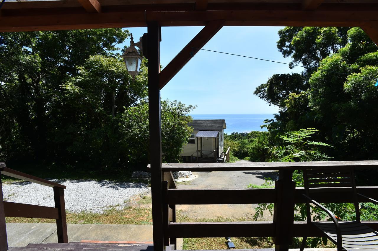 พานอรามา โอเชียน วิว คอตเทจ Villa โมโตบุ ภายนอก รูปภาพ